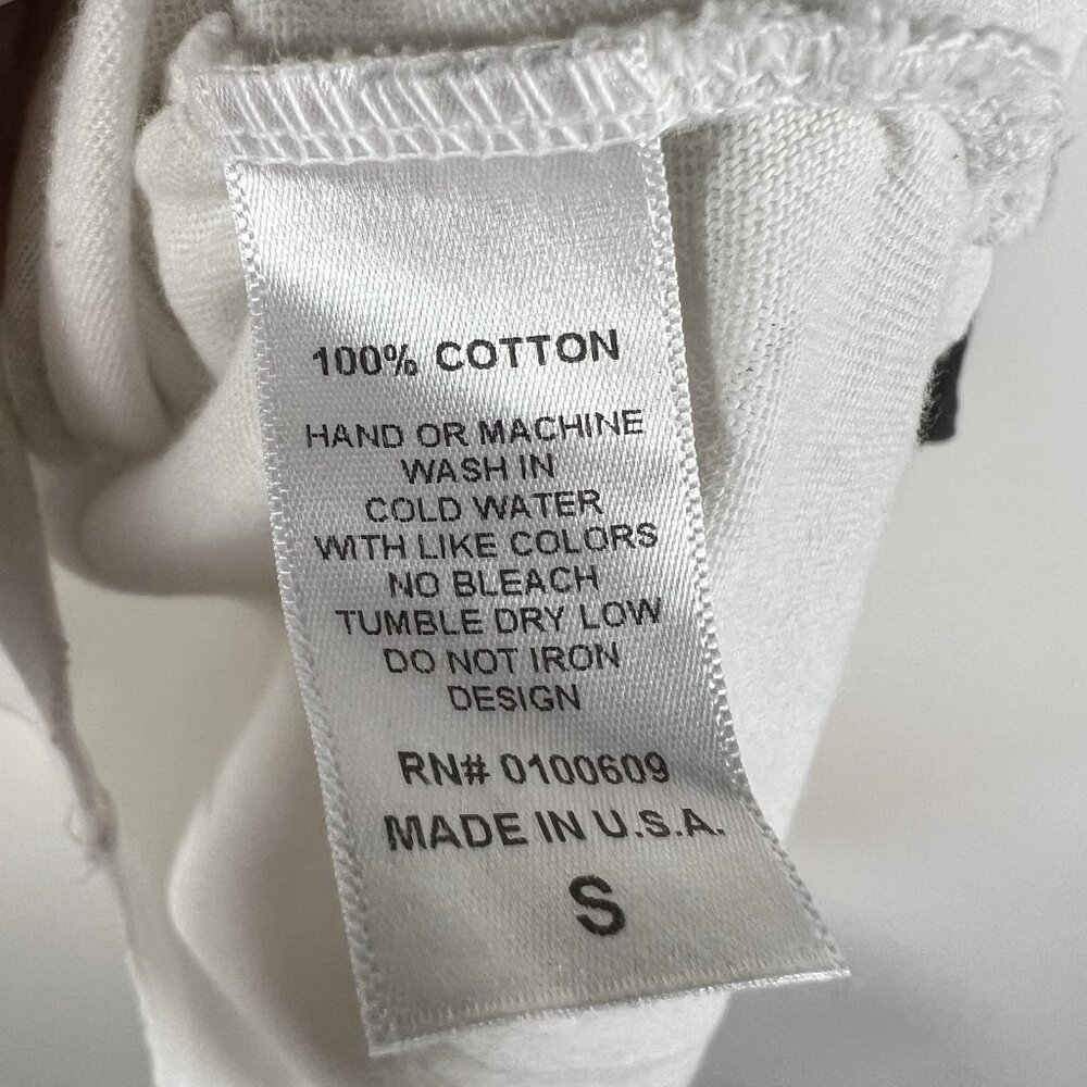 Junk Food Jefferson Airplance Ringer the Retro t-shirt‎ Soft Fine Jersey Small - Picture 6 of 9